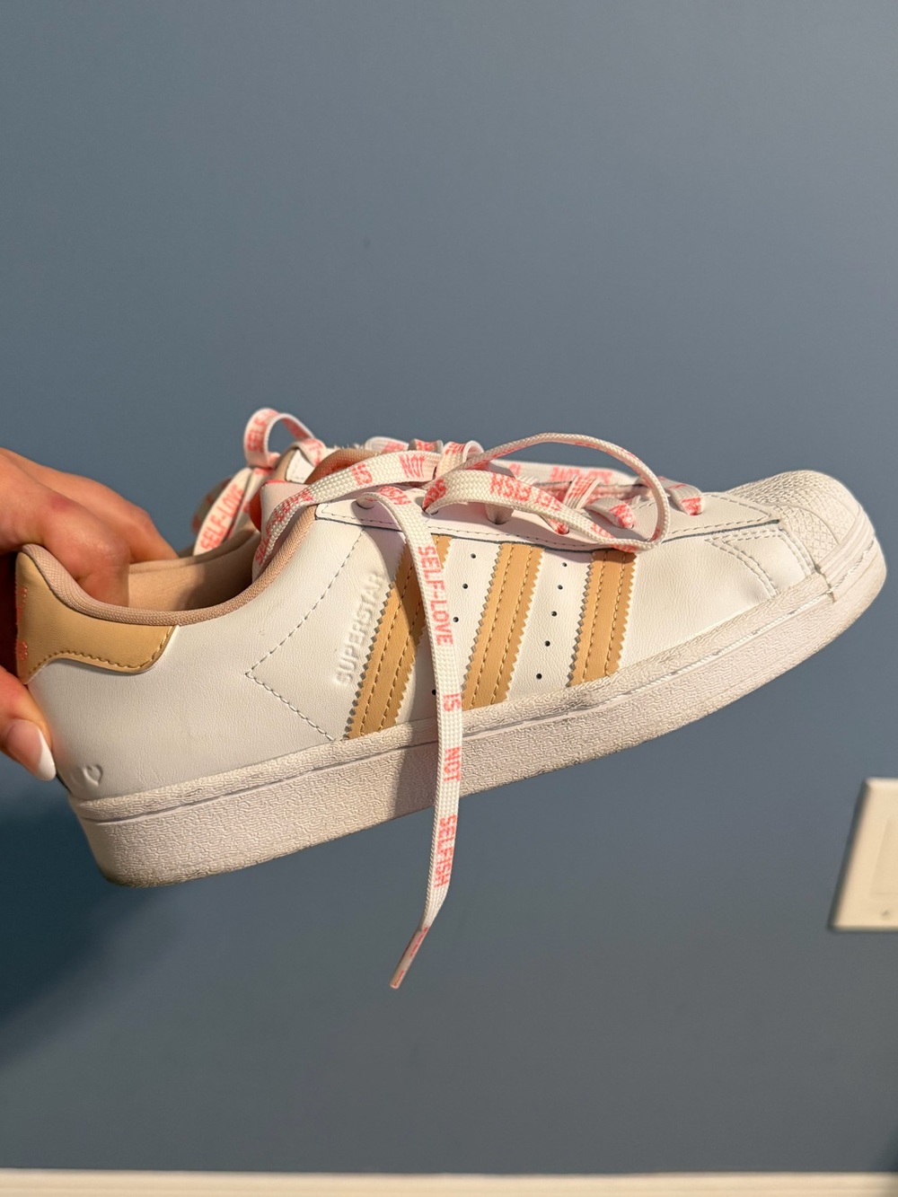 adidas superstar - I love me for me - size 5.5